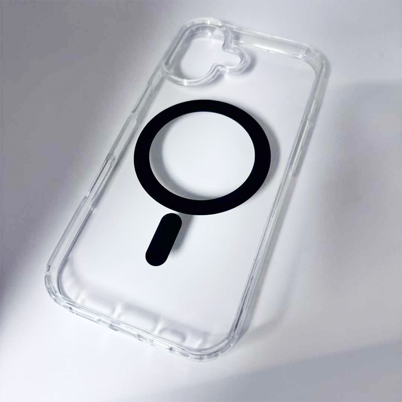 Do phone cases with four-row magnetic arrays maintain a secure attachment?
